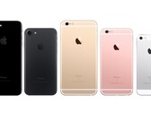 L-R: Apple iPhone 7 Plus, iPhone 7, iPhone 6s Plus, iPhone 6s, iPhone SE. (Fuente de la imagen: AppleInsider - editado)