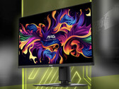 El MAG 271QPX QD-OLED E2 parece ser una versión más barata del MAG 271QPX QD-OLED. (Fuente de la imagen: MSI)