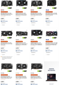 Newegg vende la RTX 3050 sólo a través de su programa Shuffle. (Fuente: Newegg)