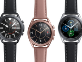El Samsung Galaxy Watch 3 vendrá en variantes de tamaño de 41 mm y 45 mm. (Fuente de la imagen: @evleaks - editado)