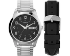 El Timex Main Street Round TWG027900JQ ofrece resistencia al agua de 30 m (3 bar)