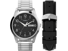El Timex Main Street Round TWG027900JQ ofrece resistencia al agua de 30 m (3 bar)