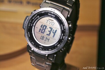Los próximos relojes de la serie Pro Trek Lume Dial. (Fuente de la imagen: Mynavi News)