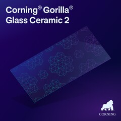 Corning Gorilla Glass Ceramic 2 permite que los teléfonos sobrevivan mejor a las caídas sin romperse. (Fuente de la imagen: Corning)