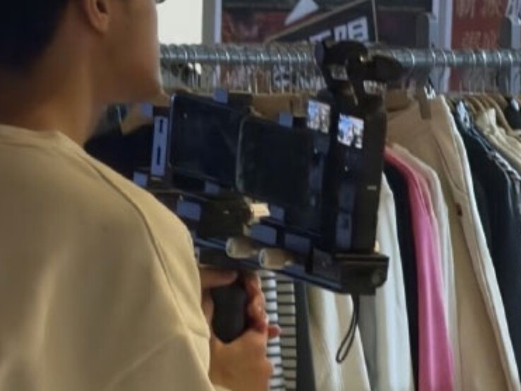 El Osmo Pocket 3 y el rumoreado Osmo Pocket 4, de izquierda a derecha. (Fuente de la imagen: vía The New Camera)