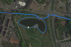 Prueba de GPS: Honor View 20 – Ciclismo alrededor de un lago
