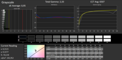 CalMAN gray scale (calibrated)