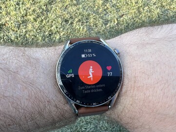 Huawei Watch GT 3 en la sombra