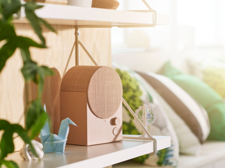 El altavoz Bluetooth IKEA Nattbad. (Fuente de la imagen: IKEA)