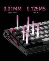 Teclado para juegos Iqunix EV63 con efecto Hall. (Fuente de la imagen: Iqunix)
