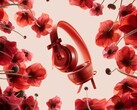 Los auriculares Beats Solo 4 de edición especial Jennie vienen en un vibrante color rojo rubí. (Fuente de la imagen: Beats by Dre)