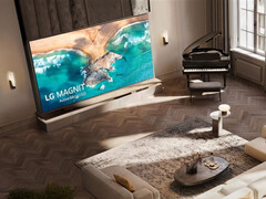 El televisor inteligente LG Magnit Active Micro LED funciona con webOS y es compatible con AirPlay 2. (Fuente de la imagen: LG)