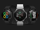 Se rumorea que el OnePlus Watch se lanzará en varios estilos. (Fuente de la imagen: @OnLeaks & MySmartPrice)
