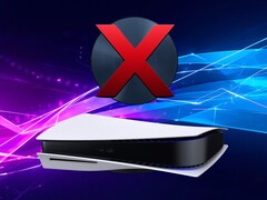 Consola PS5 mostrada con un disco físico de juego