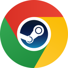 Steam en ChromeOS está ahora en Beta y disponible en más dispositivos. (Imagen vía Google y Valve con modificaciones)