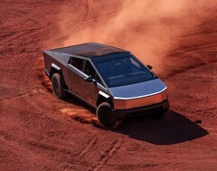 El cibercamión eléctrico Tesla (Fuente de la imagen: Tesla)