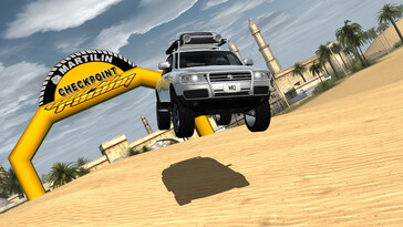 En la imagen: Una captura de pantalla del juego World Racing 2 - Champion Edition.