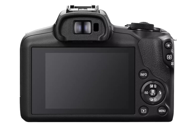 La EOS R100 de Canon tiene una interfaz muy básica, lo que puede dificultar el ajuste de la configuración. (Fuente de la imagen: Canon)