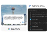 Gemini Spark procesa una búsqueda de vuelos en Chrome e inicia la reserva