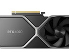 La RTX 4070 (imagen: NVIDIA)