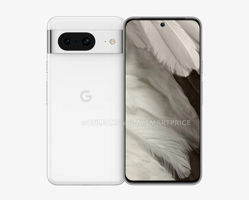 El Pixel 8. (Fuente de la imagen: @OnLeaks &amp; MySmartPrice)