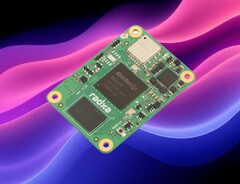 El Radxa CM4 SoM (system on module) ya está a la venta, a partir de 70 dólares. (Fuente de la imagen: Arace Tech, editado)