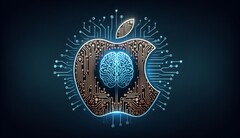 Apple se esfuerza por ponerse al día en IA generativa. (Imagen: Dall-E 3)