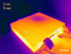 Generación de calor durante la prueba de resistencia