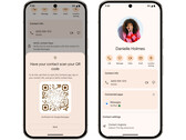 Una imagen promocional del sistema de verificación basado en QR de Google en Mensajes de Google. (Fuente de la imagen: Google)