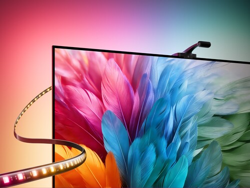 Govee TV Backlight 3 LED tira de luz se muestra
