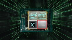 Intel podría estar trabajando en una APU Sapphire Rapids con iGPU Xe y solución HBM. (Fuente de la imagen: Moore&#039;s Law Is Dead/VisionTech - editado)