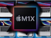 Se espera que el silicio M1X Apple aporte importantes mejoras de rendimiento a la próxima generación de portátiles MacBook Pro. (Fuente de la imagen: Apple/Intel - editado)