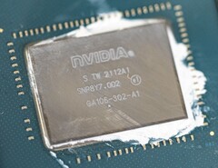 Detalle de las GPUs GA106-302 con limitador LHR (Fuente de la imagen: Expreview)