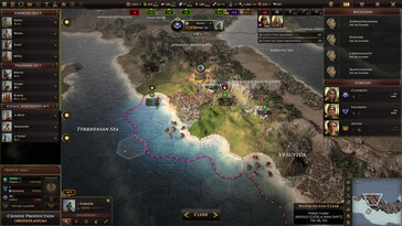 En la imagen: Una captura de pantalla del juego Old World.