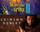 Banner para las rebajas de marzo en Steam de Slay the Spire 2 y Crimson Desert