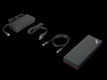 Contenido de la caja de venta de Lenovo Thunderbolt Dock (imagen a través de Lenovo)