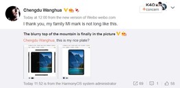 Comentario de las relaciones públicas de Xiaomi. (Fuente de la imagen: Weibo)