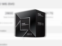 El AMD Ryzen Threadripper PRO 9995WX logró superar a su predecesor en más de un 26% en Geekbench 6 multi-core. (Fuente de la imagen: AMD, Geekbench, editado)