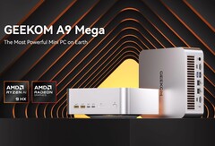 Geekom A9 Mega con AMD Ryzen AI Max+ 395 y 128 GB de RAM DDR5 (Fuente: Geekom)