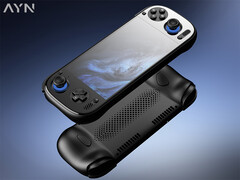 El Odin 3 es actualmente el primer dispositivo portátil para juegos Snapdragon 8 Elite confirmado. En la imagen: una foto promocional del dispositivo. (Fuente de la imagen: AYN)