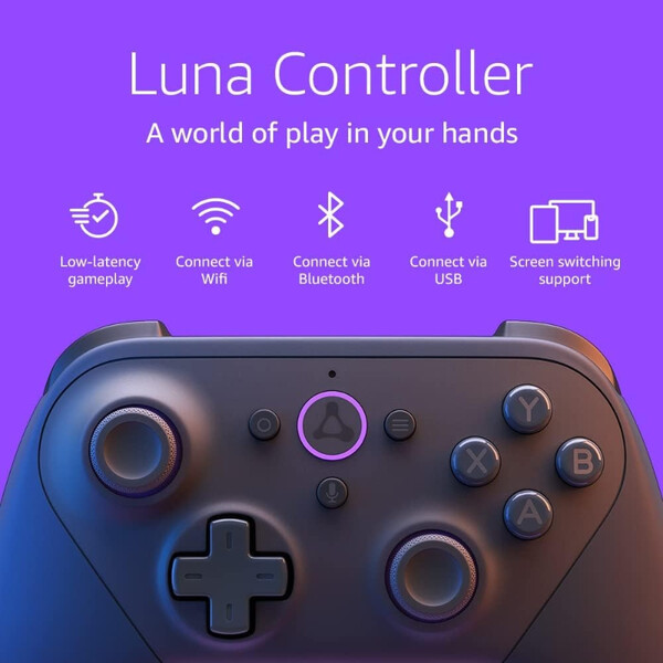 El mando inalámbrico Luna de Amazon está actualmente a la venta por tiempo limitado. (Fuente de la imagen: Amazon)