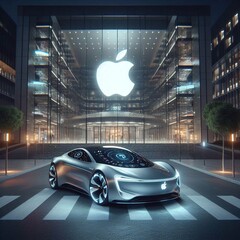 Según se informa, el coche Apple ya no existe (imagen generada por DALL-E 3.0)