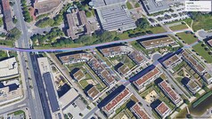 Prueba de conducción del GNSS (41 mm): Centro de la ciudad
