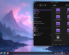 Captura de pantalla del escritorio de Nobara Linux 42