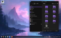 Captura de pantalla del escritorio de Nobara Linux 42