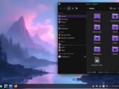 Captura de pantalla del escritorio de Nobara Linux 42