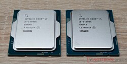 Intel Core i9-14900K e Intel Core i5-14600K - unidades de prueba proporcionadas por Intel Alemania