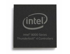 Apple's nuevos modelos de MacBook Pro contará con un controlador Intel Thunderbolt 4 en el interior. (Imagen: Intel)