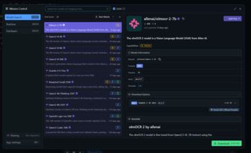 LM Studio dispone de numerosos modelos listos para descargar