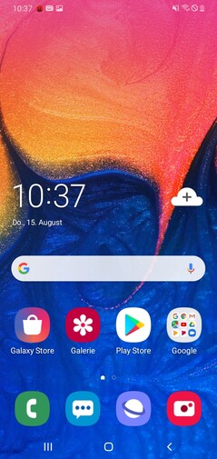 Pantalla de inicio predeterminada